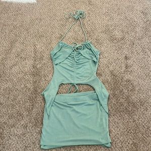 Super cute two piece outfit!